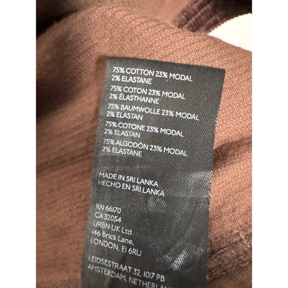 Early 2000s Pilcro Brown Corduroy Midi Skirt Preppy Fall Winter US 14 - Picture 11 of 11